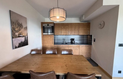 Les Saisies Apartment | 2nd floor, view panoramic, balcony, parking, tv, 52m², Les Saisies