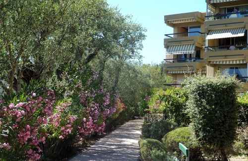 La Faviere Apartment | 2P-Rdj-in Park with flowers - Terraces - Swimming pool -Private parking space