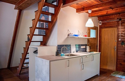 Wilga Cabin | 3 A-shaped cottages in a beautiful forest 1 hr drive from Warsaw