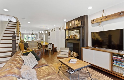 Newbold House | 3-bedroom Character Filled Row Home in Philly a block from the Park