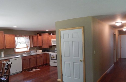 Delancey House | 3 Bedroom home with rear deck and covered front porch.