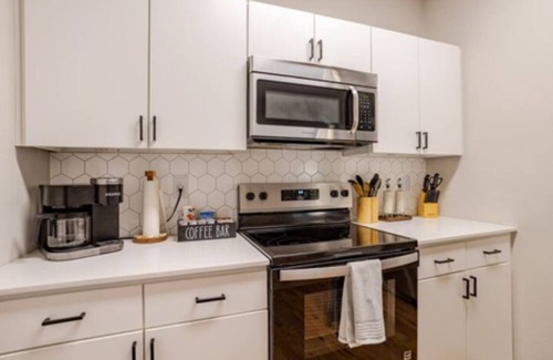 Downtown Oklahoma City Apartment | 3-bedroom Modern apartment in downtown Bricktown with 24/7 gym and pool