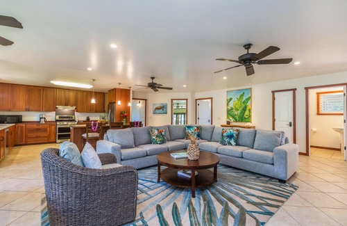 Princeville House | 3 bedroom newly renovated Princeville Home Sleeps 8 with A/C in Each Bedroom