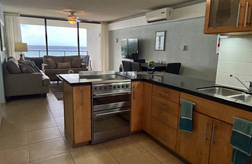 Saint Lawrence Apartment | 3 Bedroom Waterfront Condo - Walk out to pool.