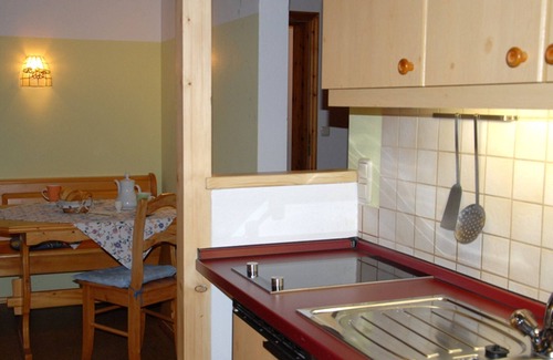 Grassau Apartment | 3. Fewo Hochplatte, 38 qm, 1-4 Pers., 1 Schlafzimmer, 1 Wohnschlafraum, Balkon, 1 OG