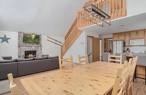 Locust Lake Village House | 3-level home w/open floor plan, hot tub & golf cart access - near everything!