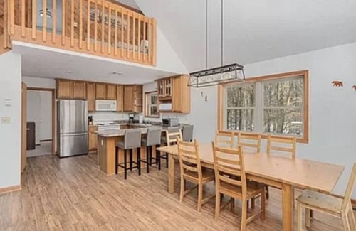 Locust Lake Village House | 3-level home w/open floor plan, hot tub & golf cart access - near everything!