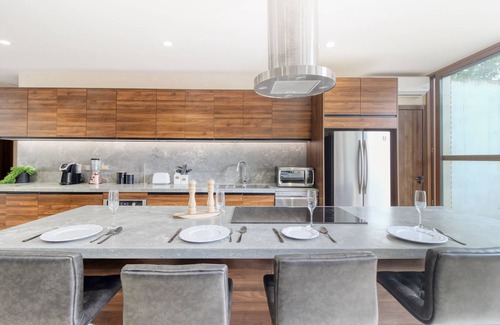 Tulum House | 3-story condo with private plunge pool, balcony, exercise room, and AC