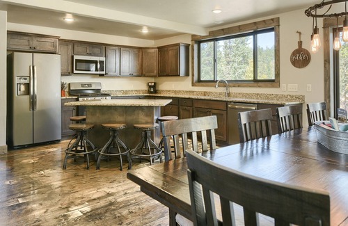Lead Cabin | 3 story home nestled on a hillside near Terry Peak, AC, wifi and Hot Tub