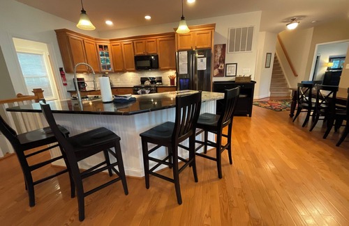 Bumpass House | 300 feet Private Level Waterfront, Beach, Deep Water Dock, Waterside Firepit