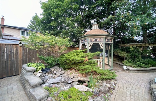 Halton Regional Municipality House | 3000 sqft+Oasis+fire place+Bar+Game room+ping-pong+BBQ+fountain+skylights+market