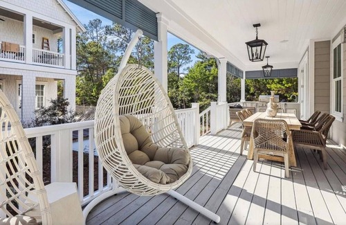 WaterSound West Beach House | 30A, Beach, Pool, 6 Seater Golf Cart, 4 Bikes and Free Golf Round Daily