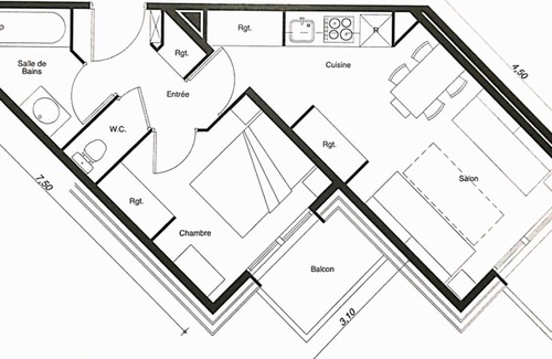 Belle Plagne Apartment | 36 m² Apartment ∙ 1 bedroom ∙ 5 guests