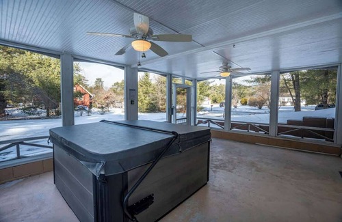 Lake Luzerne-Hadley House | 3BR Lake Luzerne Retreat with Game Room & Hot Tub