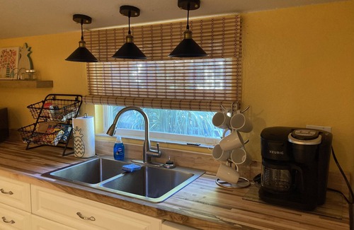 Ozona Apartment | 3Gulls Inn Ozona3-Boutique Hotel-SwimSpa-King Suite-Full Kitchen-Pets Stay Free