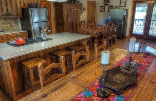 Utopia House | 4-bedroom house in Utopia with 450’ of private crystal clear Sabinal river front