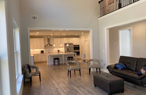 Douglasville House | 4-bedroom shared common area w/Fire place, porch, 3400 sq ft; 1 acre smart key
