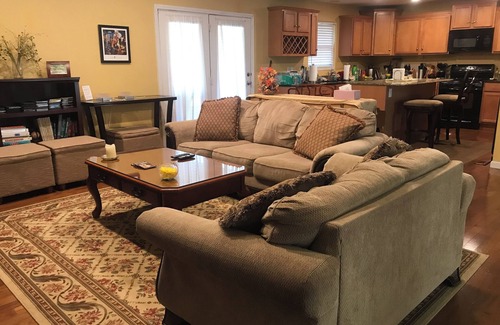 Fayetteville House | 4 br 3 full baths, 2100sf. Great for wedding/large groups. No cleaning fee.