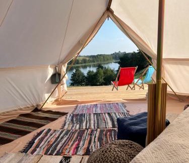 gmina Filipow Other | 4 Glamping Adventure - tent with lake view