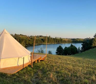 gmina Filipow Other | 4 Glamping Adventure - tent with lake view
