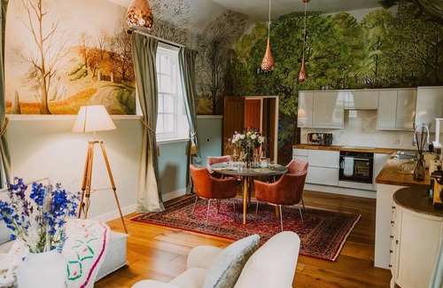 Portpatrick Cottage | 4 Season's Splendour : Artist Nest in Walled Garden on 2000 acre Seaside Estate