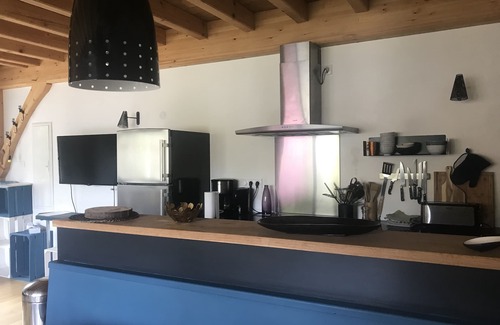 Aste-Beon Ski Chalet | 4-star gite, sleeps 6 in the Ossau valley. Wooded park with Nordic bath!