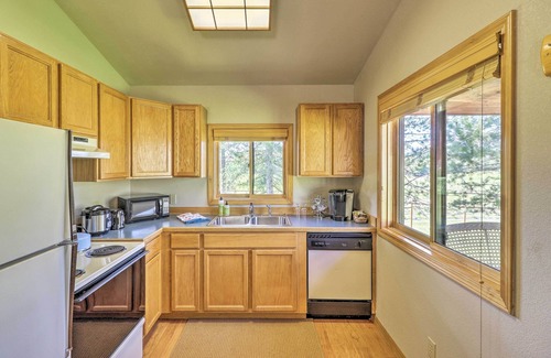 Trego Cabin | 40-Acre Trego Resort Cabin w/Lake & Trails!