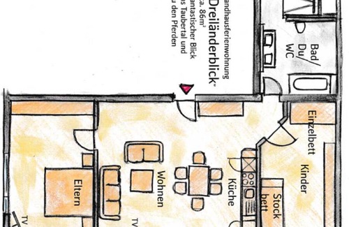 Igersheim Apartment | 40 m² Apartment ∙ 2 bedrooms ∙ 5 guests