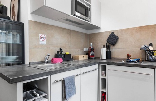 Krefeld Apartment | 40 sqm Apartment terrace I main station | Ruhig