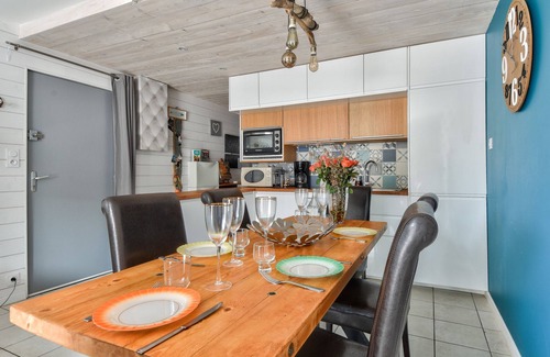 La Gueriniere Apartment | 450m from the beach, flat for 4