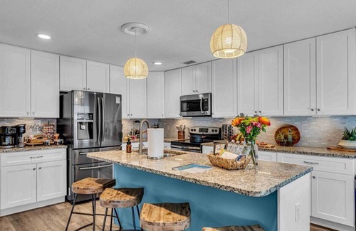 Whitfield House | 4BD Saltwater Pool Home near Beaches w/Game Room & Arcade