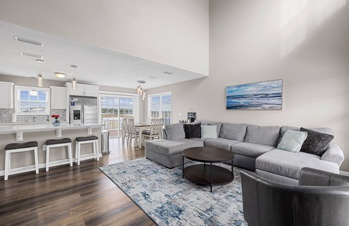 Cherry Grove Beach House | 4BR Marsh-View | 5-Min Walk to Beach + Outdoor TV