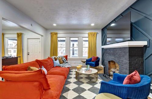 Fountain Square House | 4BR Near Lucas Oil º IUPUI º Convention Centerº DT