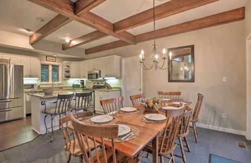 Chestnut Springs House | 4min to Ski: Mntn View Hot Tub Foosball Fireplace