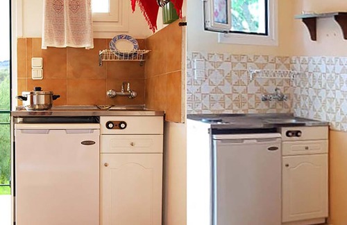 Neromilos Apartment | 5 Ground floor studios and apartments with private front garden for your team