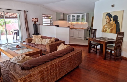 Grand Fond Villa | 5*Heated pool Villa CINTA 100m from the beach on 700m2 of wooded land