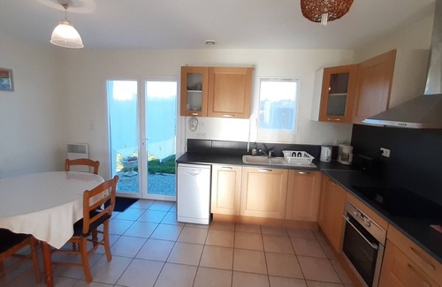 Saint-Jean-de-la-Riviere House | 5 mins from Barneville-Carteret beach, charming 4-person house.