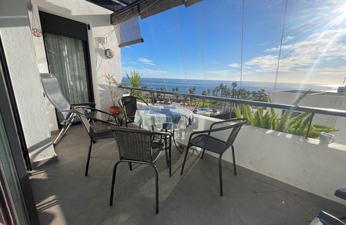 Playa Macenas Apartment | 5* sea view apartment on beach 2 bedrooms. sleeps 4