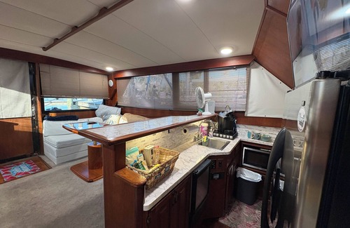 Stuart Boat Rental | 50 Foot Viking Yacht in Port Salerno
