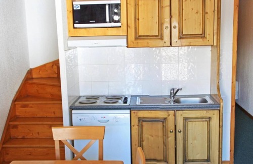 Val Cenis Apartment | 50m from ski slopes, fitness, swimming pool, balcony, tv, 32m², Val Cenis