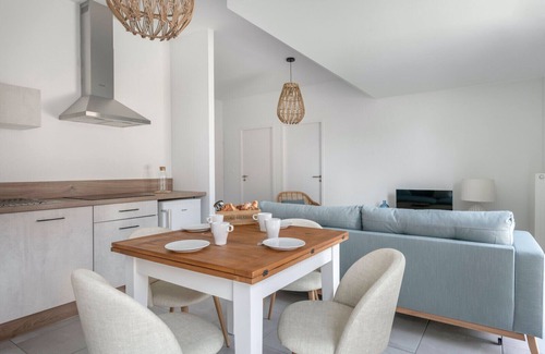Pleneuf-Val-Andre Apartment | 50m from the beach, nice flat for 4