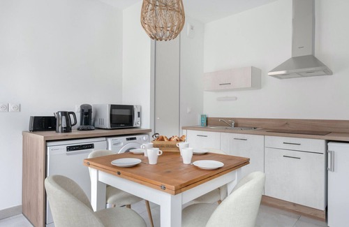 Pleneuf-Val-Andre Apartment | 50m from the beach, nice flat for 4