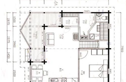 Posio House | 51 m² House ∙ 1 bedroom ∙ 6 guests