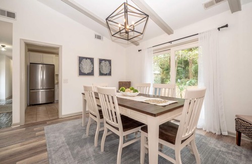 Lawton Woods House | 55 Lawton: Pet Friendly, Modern Luxury, Remodeled Sea Pines Home. Free Bikes