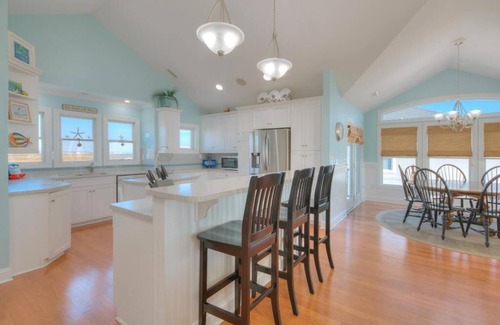 Caswell Beach House | 5BR/4.5BA Home - Oceanfront, Pool, Elevator, Ocean/ICW Views, Sleeps 10