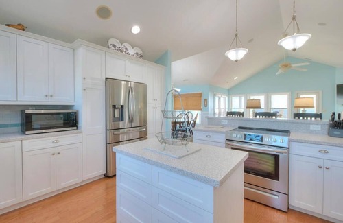 Caswell Beach House | 5BR/4.5BA Home - Oceanfront, Pool, Elevator, Ocean/ICW Views, Sleeps 10