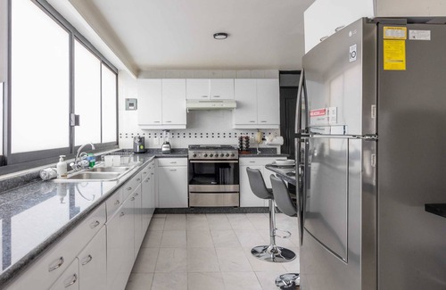 Los Morales Apartment | 6-BR Posh Polanco pad: Desks in every room!