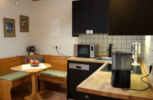 Grassau Apartment | 6. Fewo Hörndlwand, 38 qm, 1-2 Pers., 1 Schlafzimmer, 1 Wohnschlafraum, Süd-Terrasse