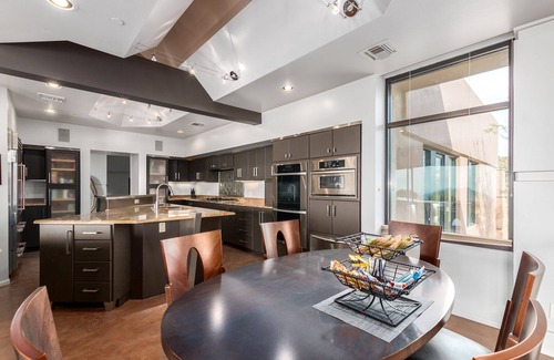 Desert Mountain House | 6200sf Mountainside Home - Stunning City Lights, Gym, Hot Tub, Game Room