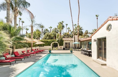 The Mesa House | 7 Bedroom, 5.5 Bath 1930s Spanish Style Villa With Privacy With Large Pool